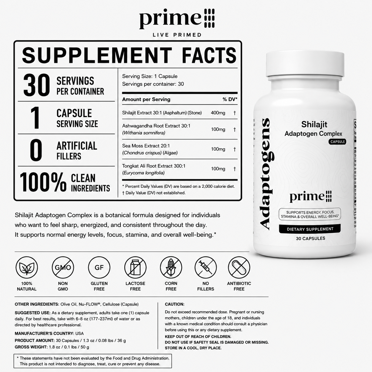 ALPHA SHILAJIT COMPLEX